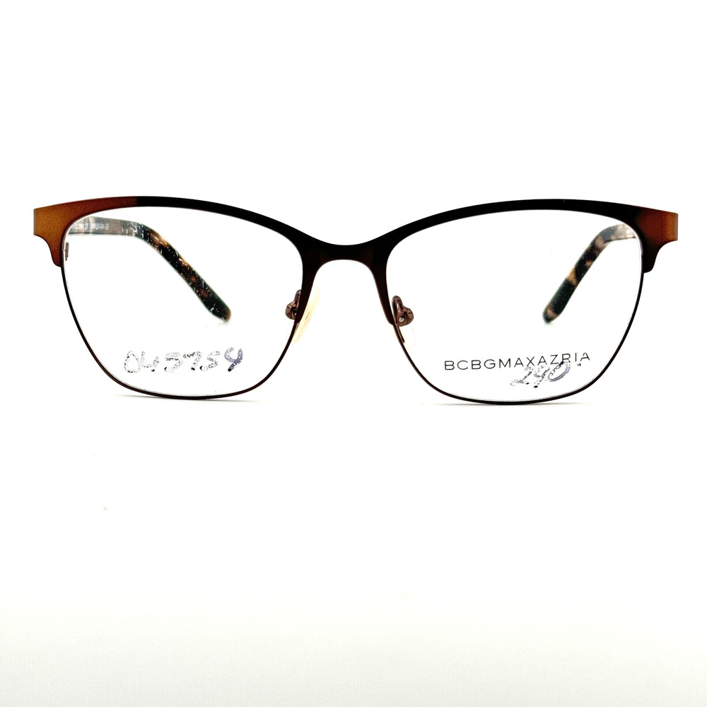 BCBGMAXAZRIA Quinn Brown Tortoise 53/16/135 Eyeglasses Frames H13448‎